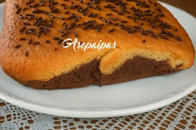Bizcocho de Chocolate y Coco