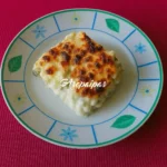 Gratinado de Patatas, Puerro y Jamón