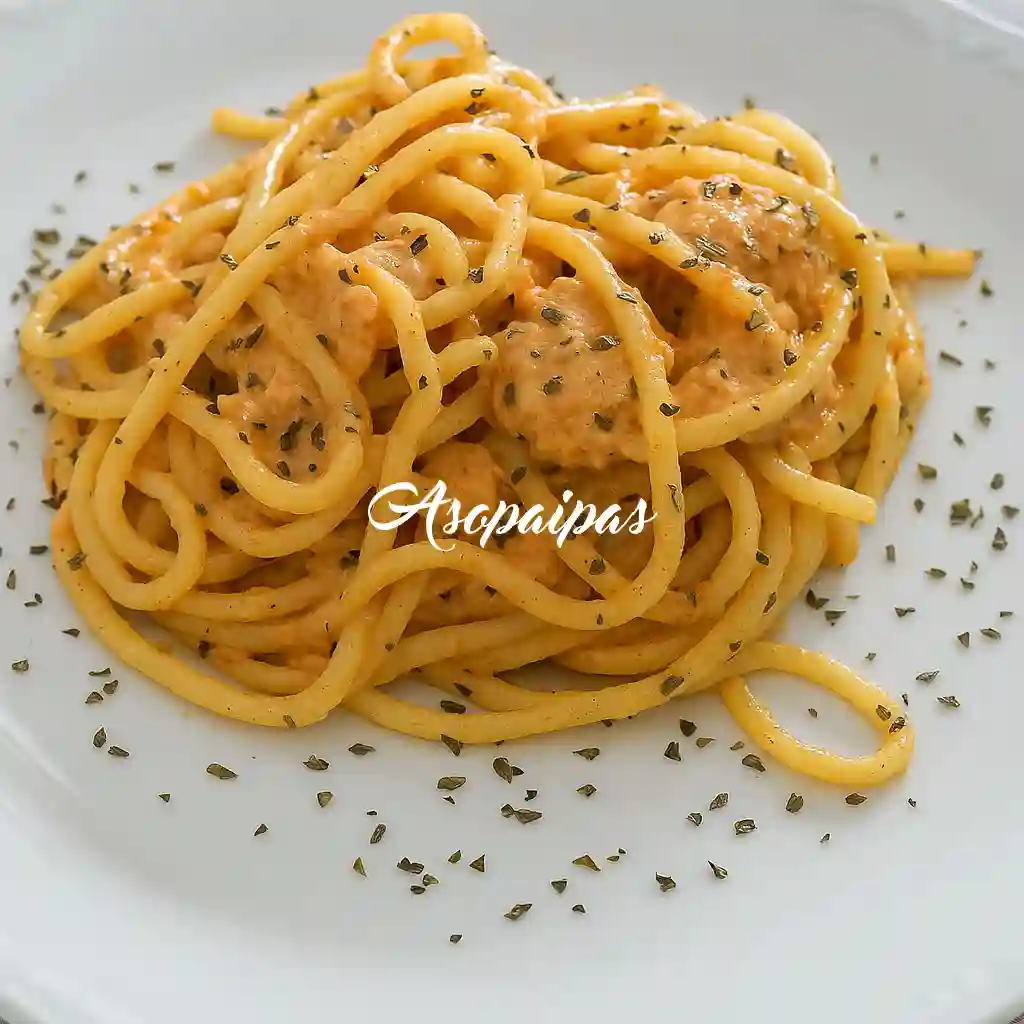 Espaguetis al Estilo de Trapani