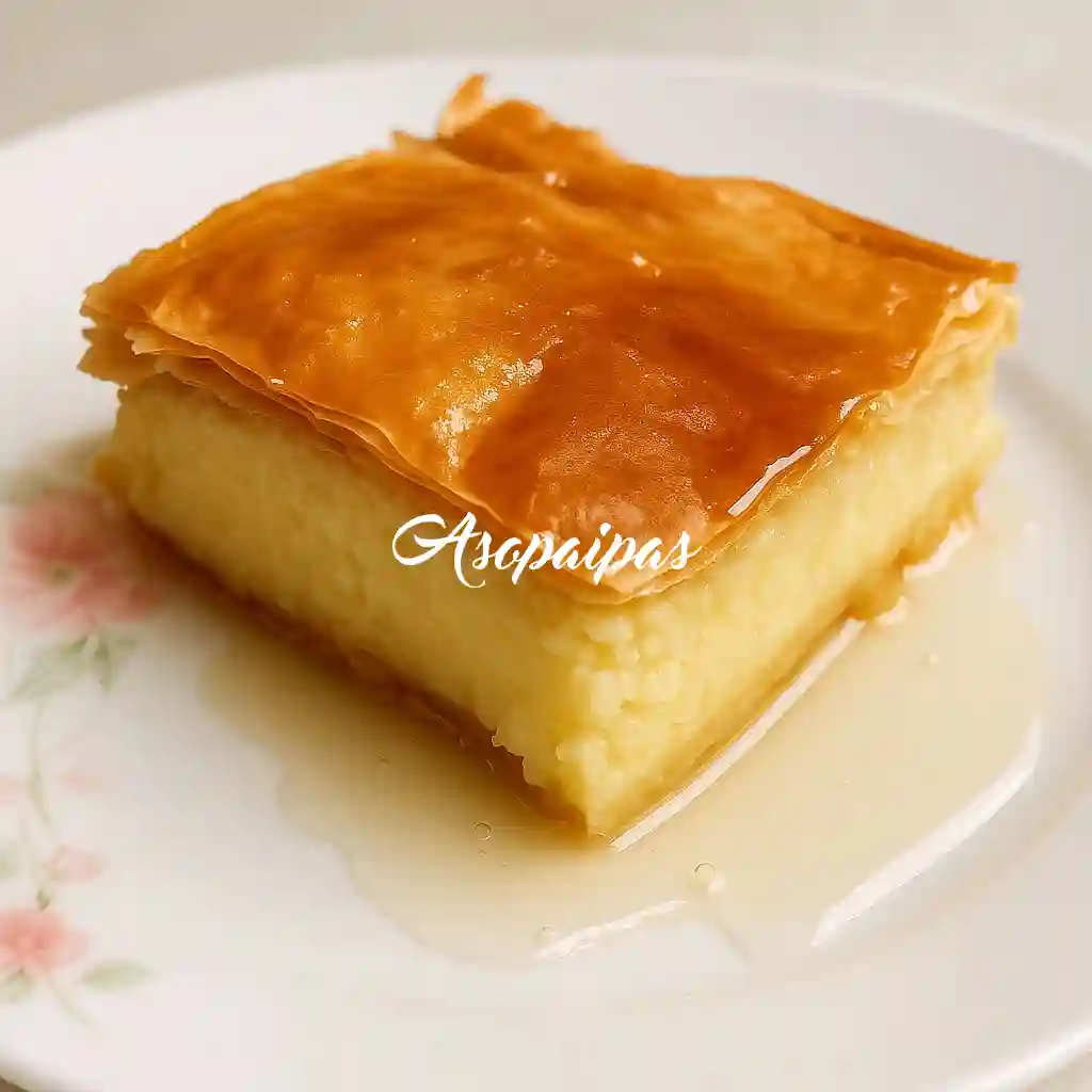 Pastel de Crema (Galaktoboureko)