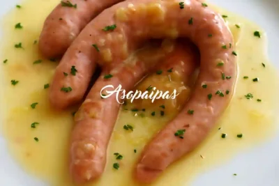 Salchichas Encebolladas