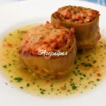 Alcachofas Rellenas de Jamón