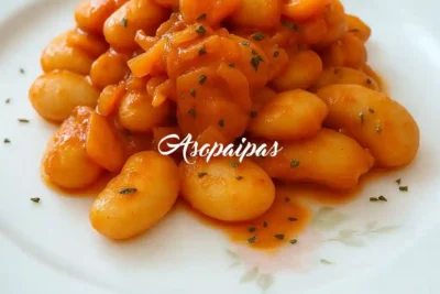 Alubias Gigantes con Salsa de Tomate