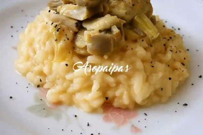 Risotto con Alcachofas