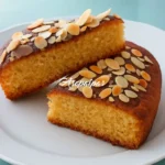 Bizcocho con Crema de Almendra
