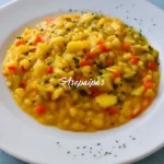 Risotto con Bacalao y Verduras