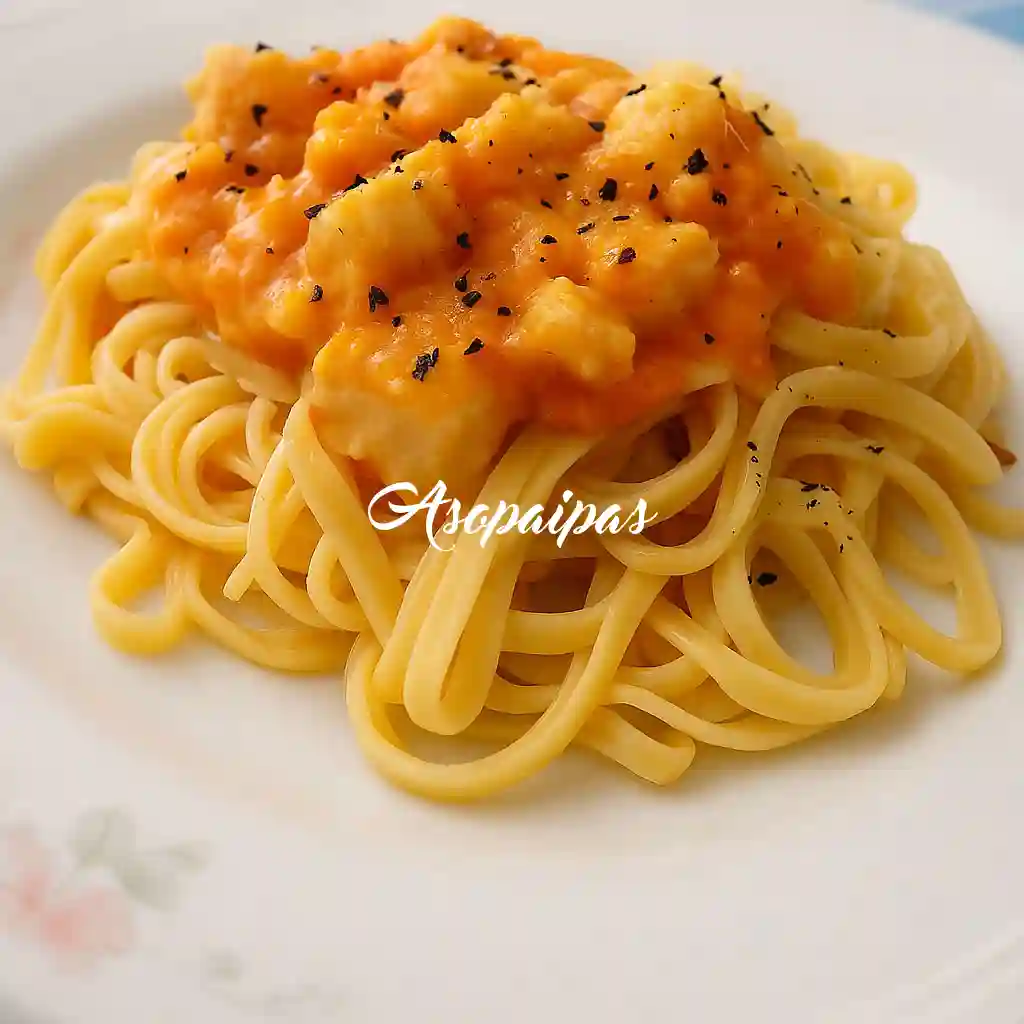 Tallarines con Calabacines y Mozzarella