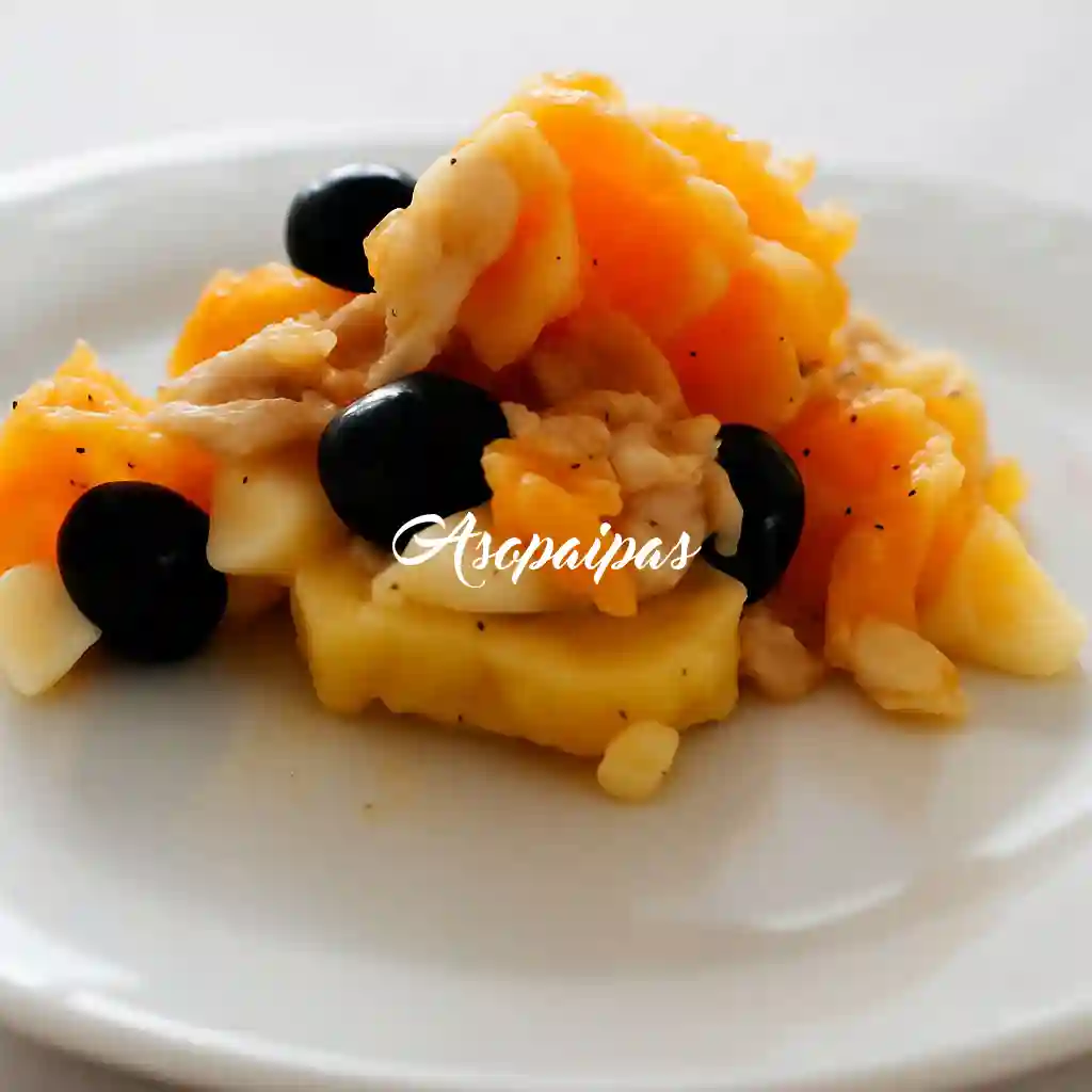 Ensalada de Bacalao y Naranja