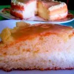 Torta Margarita con Crema de Mascarpone