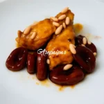 Tajín de Pollo con Orejones de Albaricoque y Piñones