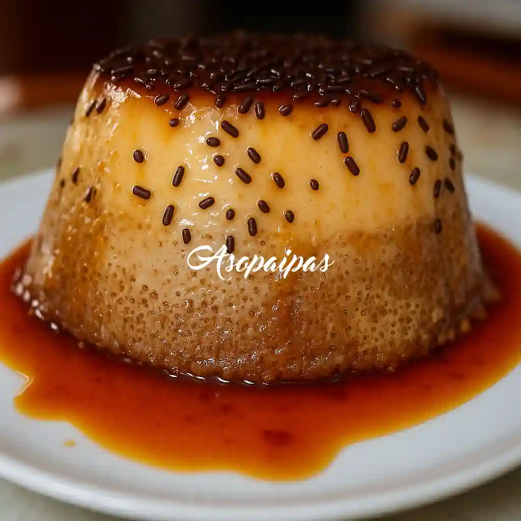 Flan de Chocolate