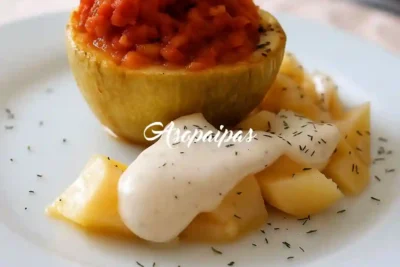 Calabacines Rellenos de arroz