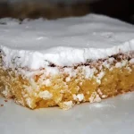 Imagen de la torta Caprese al limón y Chocolate Blanco