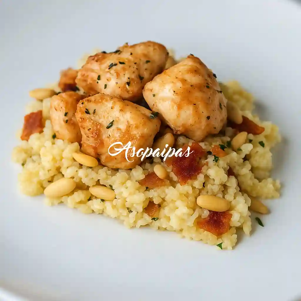 Cuscús con Pollo al Ras al Hanout