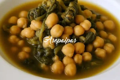 Potaje de Garbanzos y Espinacas