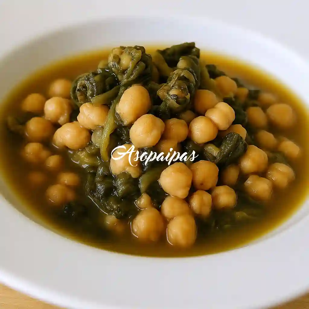 Potaje de Garbanzos y Espinacas