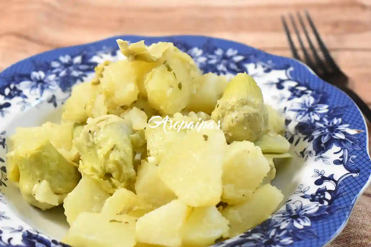 Alcachofas con Patatas