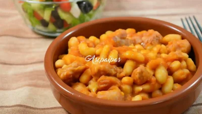 alubias al Uccelletto