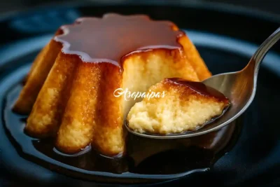 Imagen del Flan de Turrón