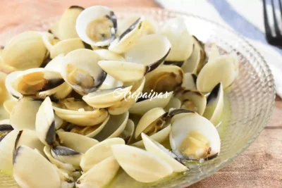 Imagen de las Almejas en Salsa Verde