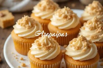 Imagen de los Cupcakes de Turrón de Jijona