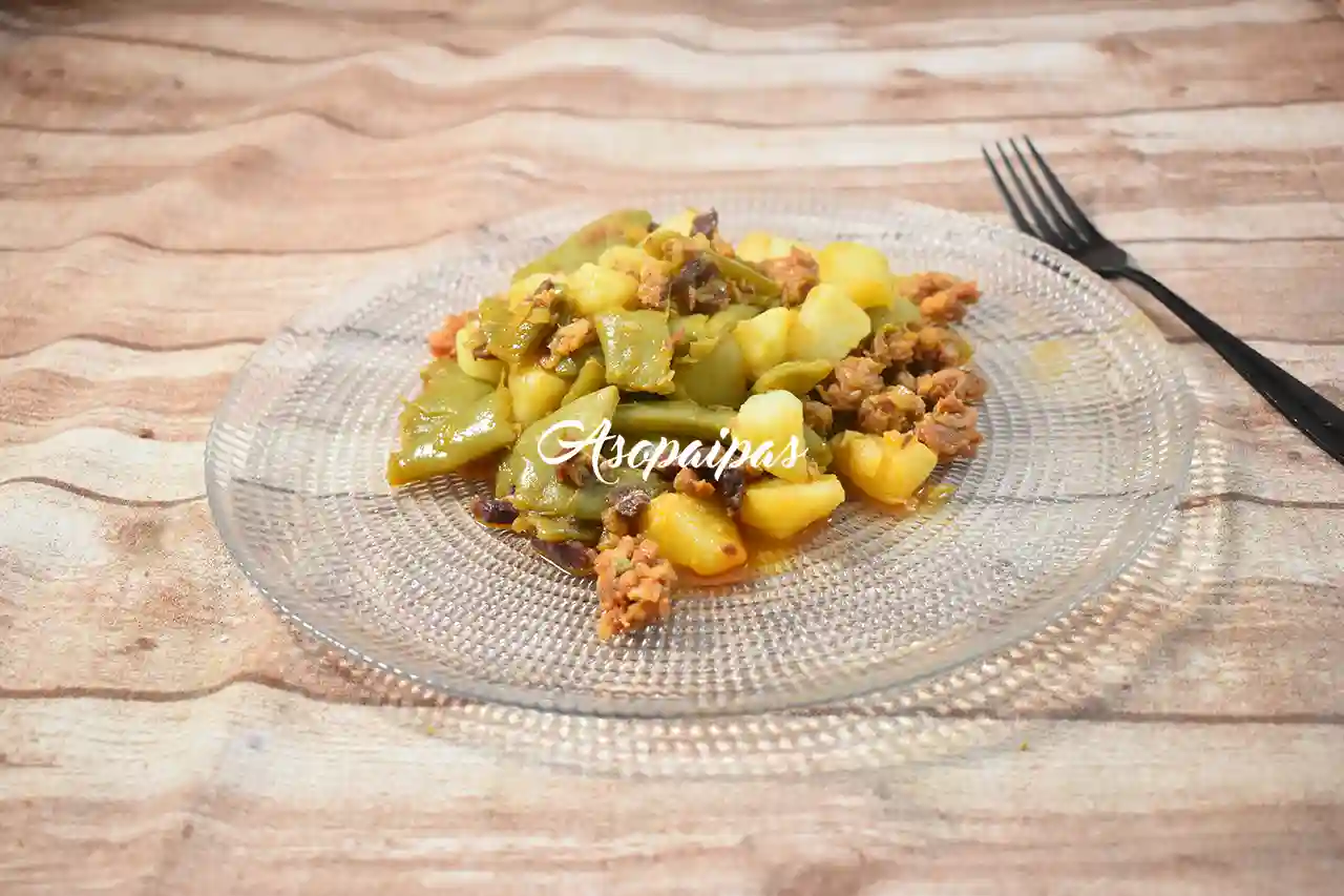Fréjoles con Chorizo y Jamón