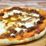 Pizza a la Barbacoa con Bacón