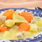 Sopa de Pollo con Verduras, Huevo y Limón