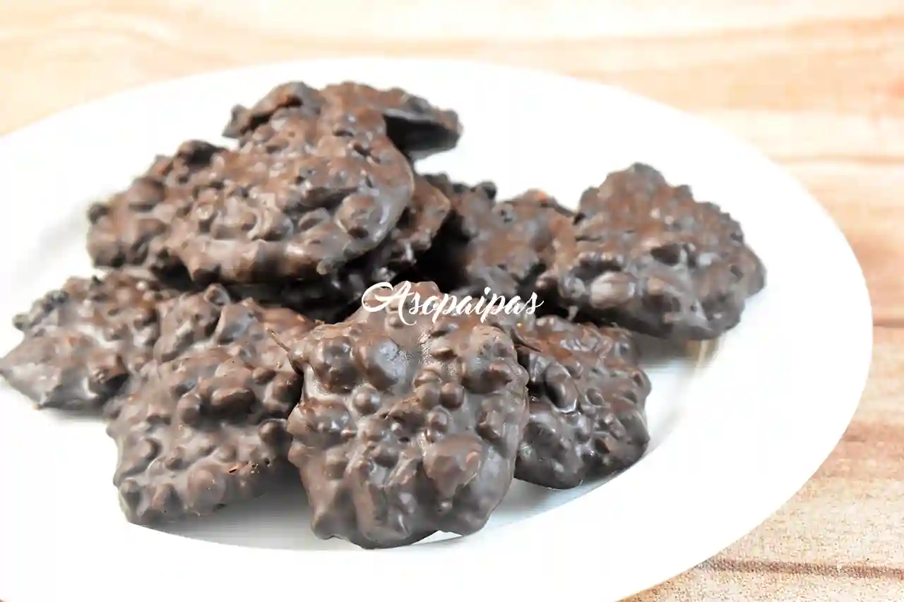 Rocas de Chocolate y Cereales