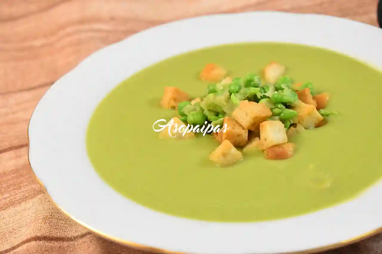 Imagen de la Crema de Guisantes