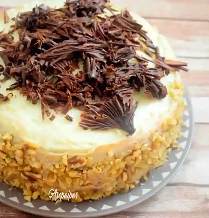 Imagen de la Tarta de Chocolate blanco y negro