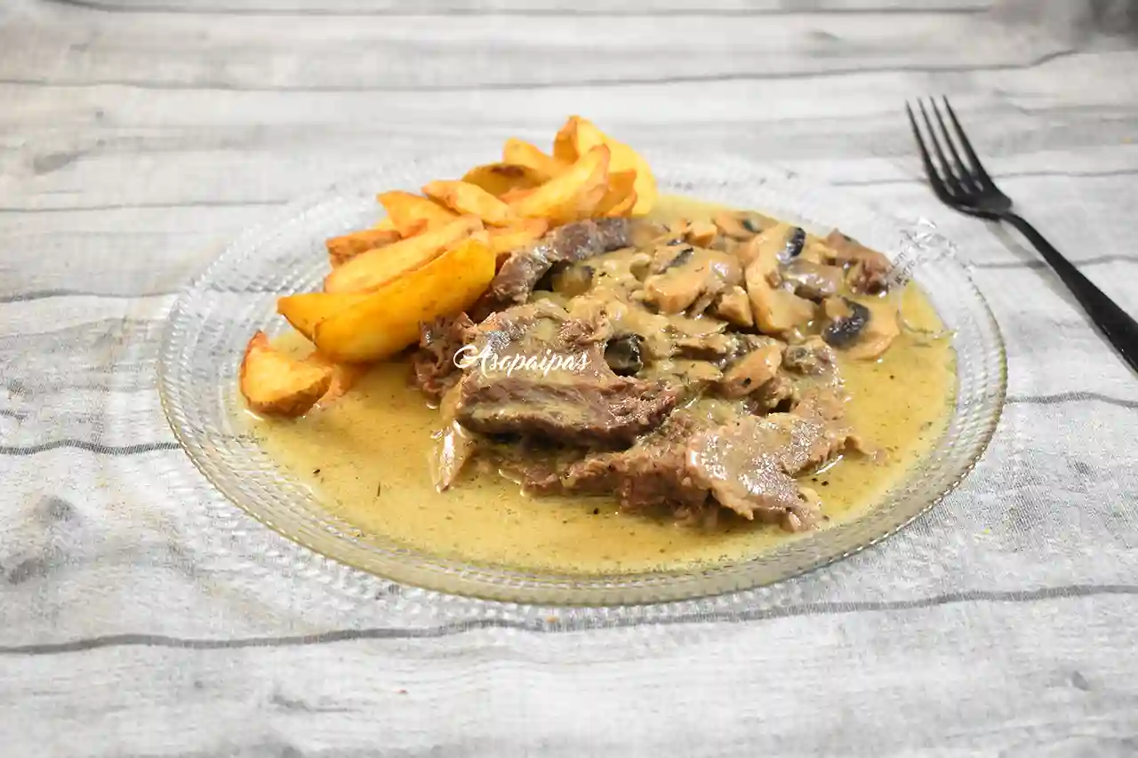 Imagen de la Ternera Stroganoff