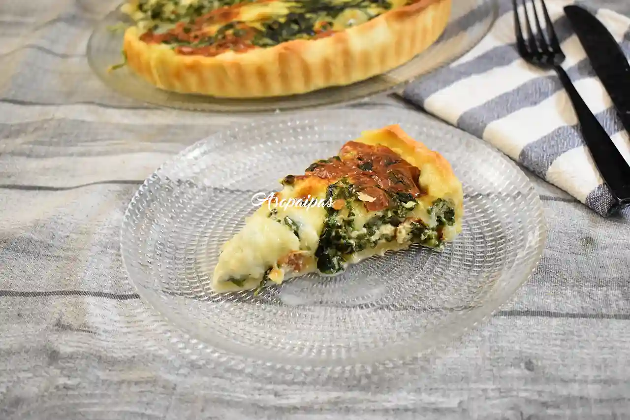 Imagen del Quiche de Espinacas y Mozzarella