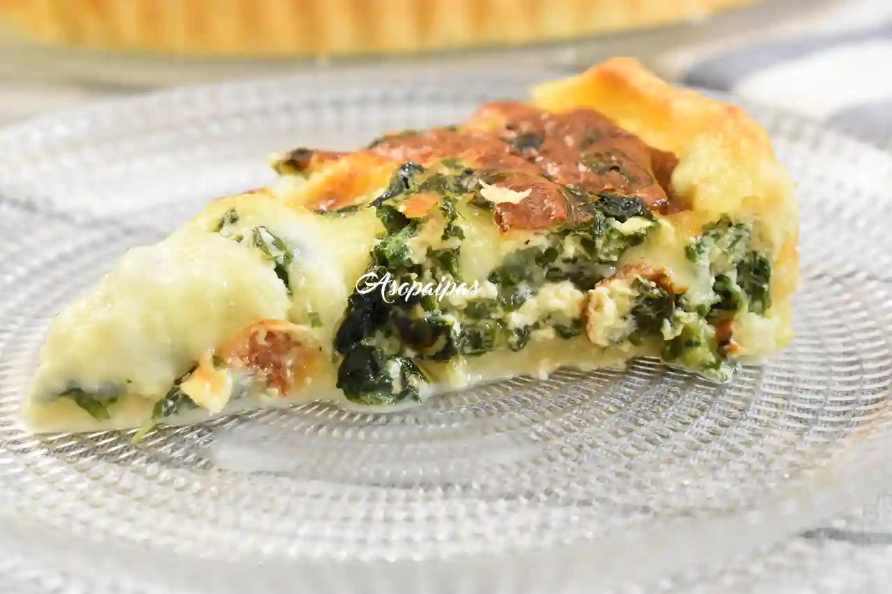 Imagen del Quiche de Espinacas y Mozzarella