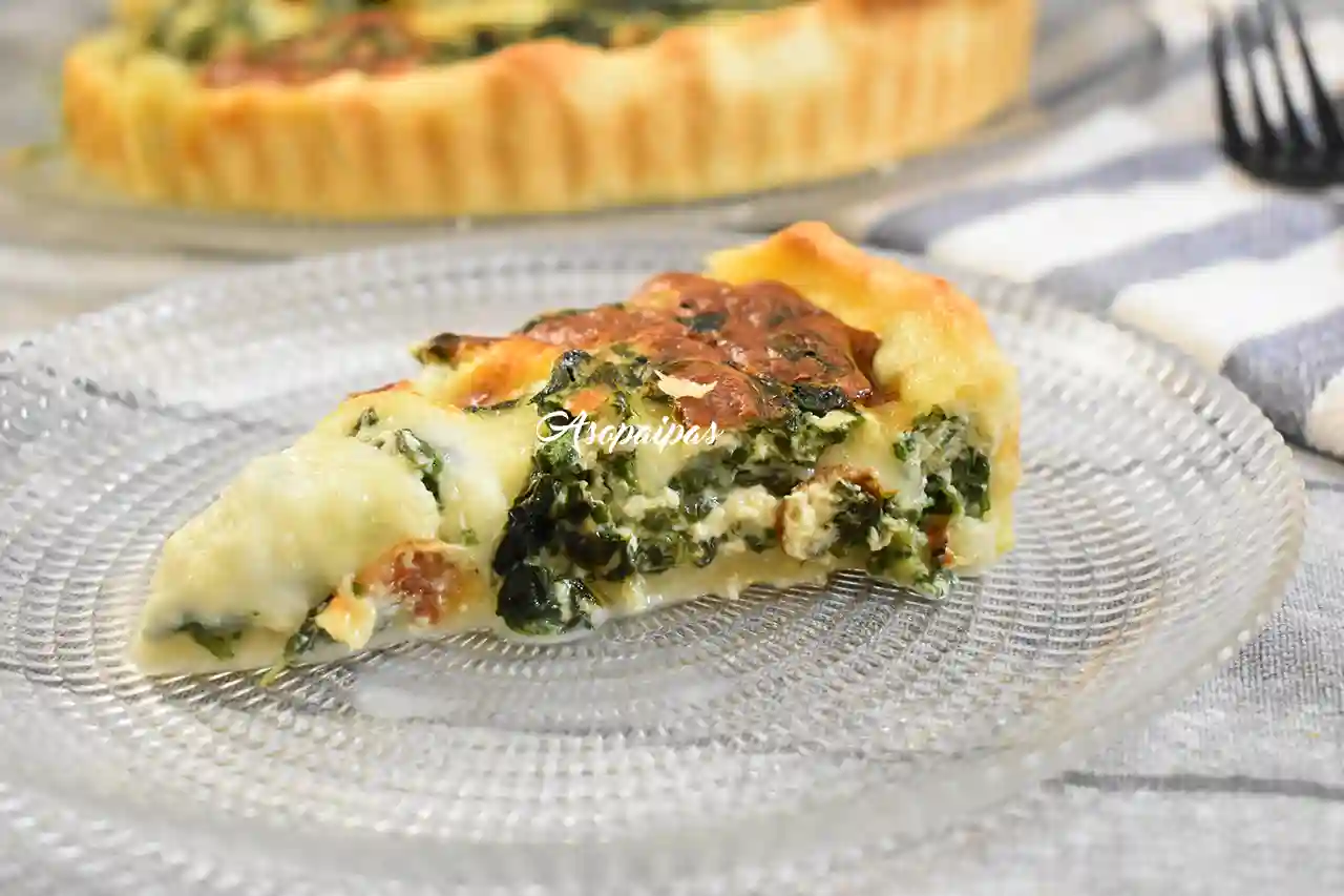 Imagen del Quiche de Espinacas y Mozzarella