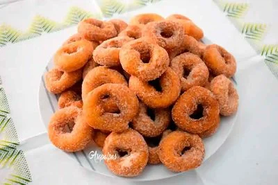 Imagen de los roscos fritos de la abuela pili