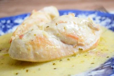 Imagen del Pollo a la Carbonara