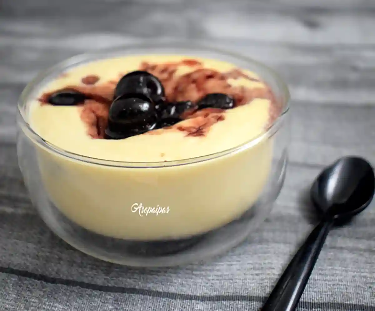 Imagen de la Crema de Ricotta con Amareta