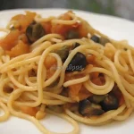 Imagen de los Espaguetis a la Putanesca