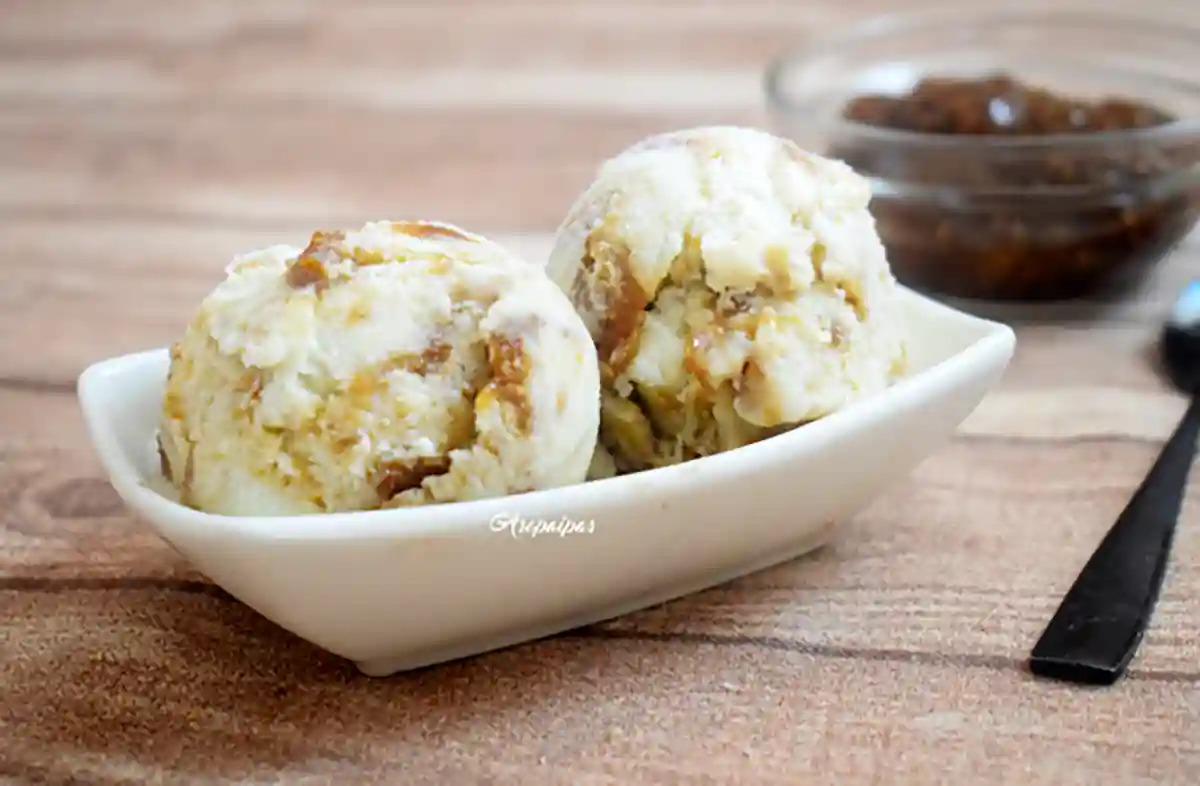 Imagen del Helado de Ricotta e Higos