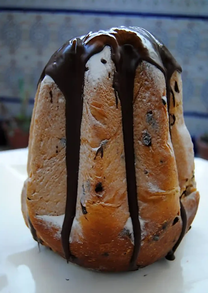 Imagen del Pandoro con Pepitas de chocolate