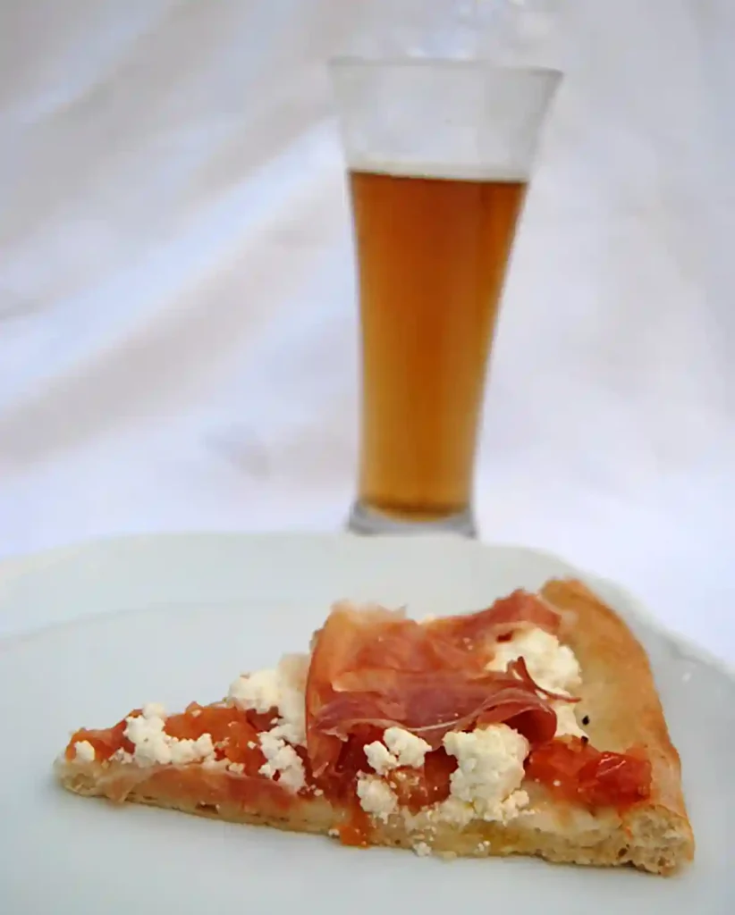 Imagen de la Pizza de Jamón Serrano