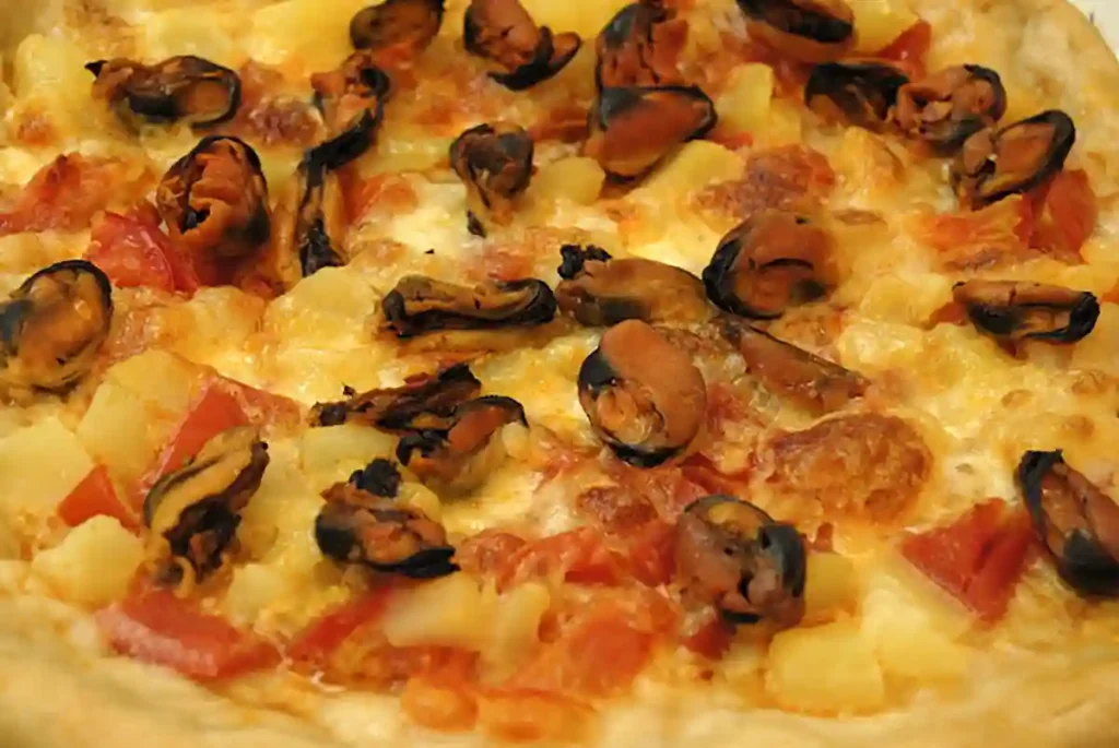 Imagen de la Pizza con Mejillones
