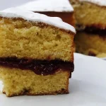 Victoria Sponge Cake. Receta