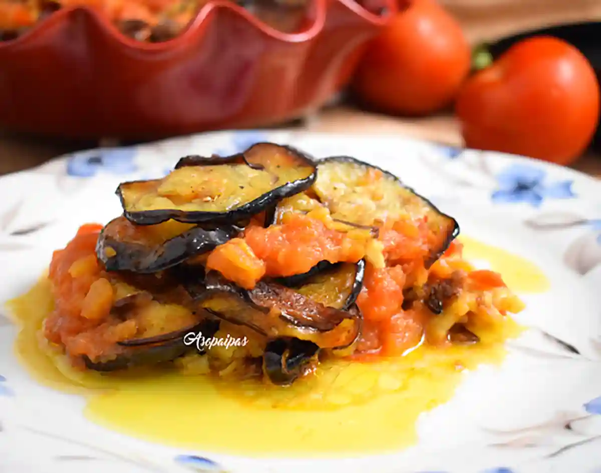 Imagen de las Berenjenas con Tomate