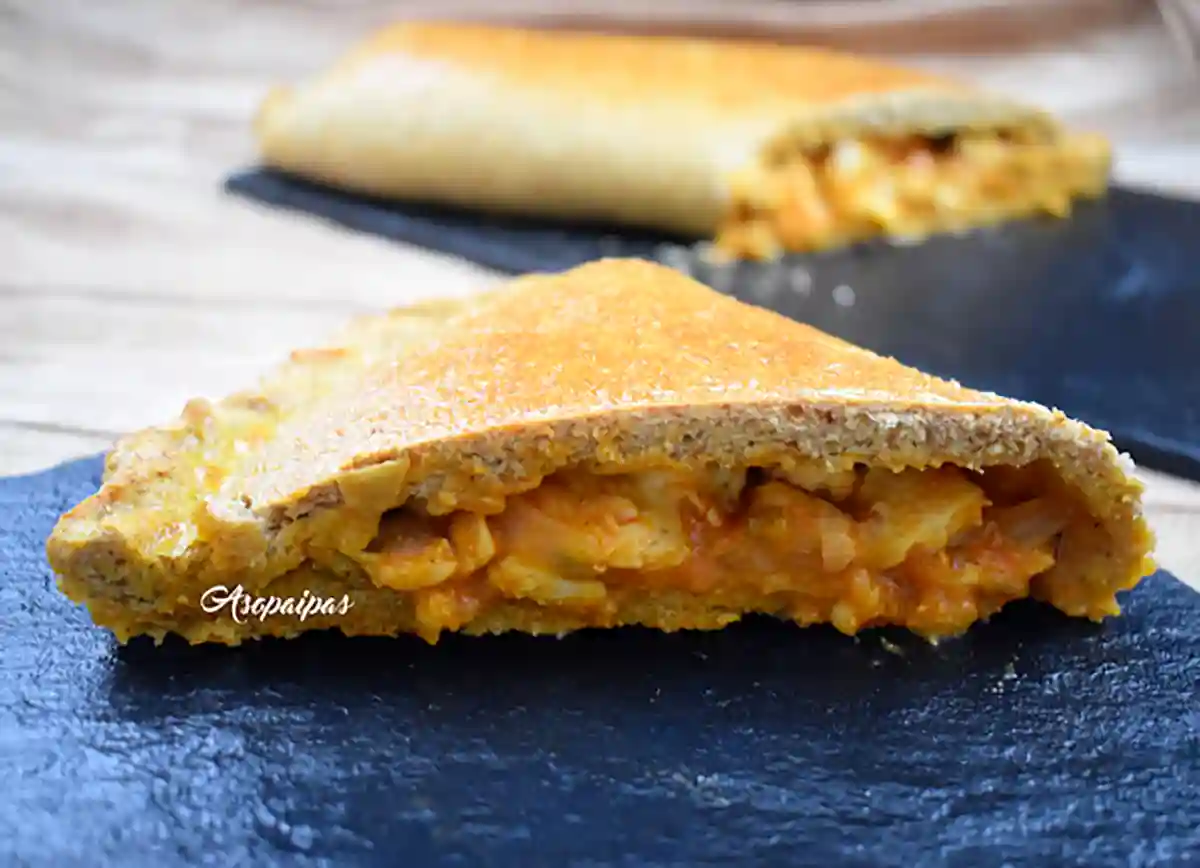 Imagen de la Calzone de Pollo y Mozzarella