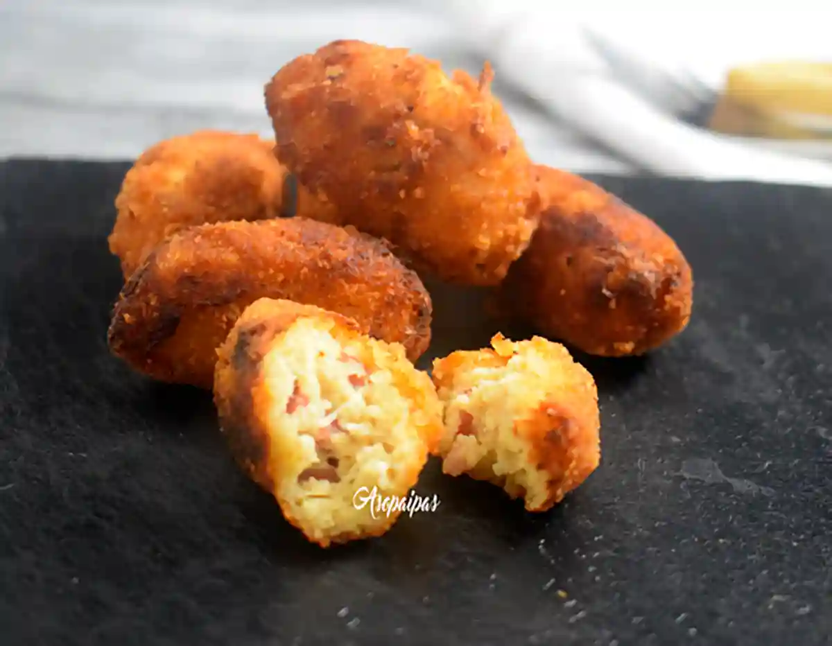Imagen de las Croquetas de Gallina y Jamón