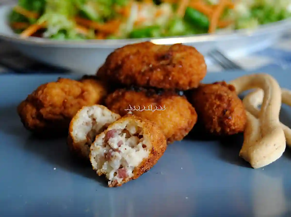 Imagen de las Croquetas de Gallina y Jamón