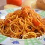 Imagen de los Espaguetis Integrales con Sofrito de Verduras