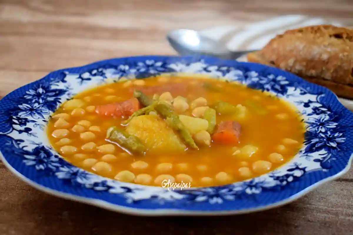 Imagen de los Garbanzos con Espárragos
